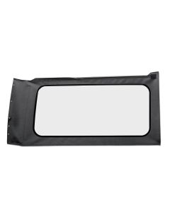 OE JL Replacement Windows - Jeep 2018-23 Wrangler JL (Quarter Right Hand; 2-Door; Black Vinyl; Clear)