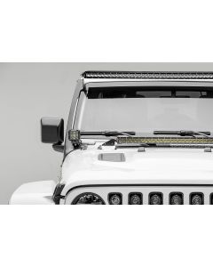 ZROADZ Z374831-KIT2S  Front Roof LED Kit with (1) 50" LED Straight Single Row Slim Light Bar and (2) 3" LED Pod Lights for 18-23 Jeep Wrangler JL & Gladiator JT