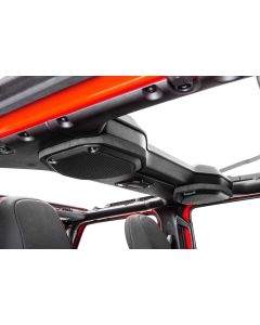Quadratec JL-KWR 5.25 Overhead Sound Bar Speaker Upgrade Kit for 18-22 Jeep Wrangler JL & Gladiator JT