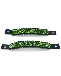 Jeep Wrangler Grab Handles Paracord JK Sound Bar Rear Side Pair Black/Chameleon Bartact