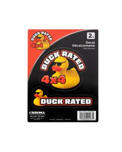 Chroma Graphics 25187 Duck Rated Decal - 6x8 