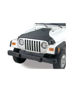 Colgan Custom BT3526CF Carbon Fiber Vinyl T-Style Bra for 97-02 Jeep Wrangler TJ