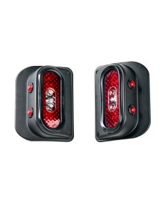 Combat Off Road 15-1050 Tail Gunner LED Tail Lights for 07-18 Jeep Wrangler JK