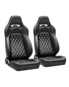 Corbeau  Trailcat Reclining Front Seat Pair  for 76-18 Jeep CJ-7, Wrangler YJ, TJ, JK & Unlimited