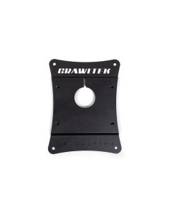 Crawltek Revolution CWLTJ38001 License Plate Relocation for 97-06 Jeep Wrangler TJ 