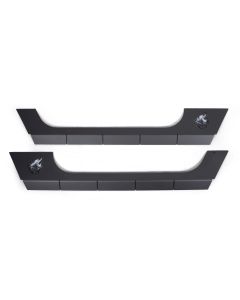 Crawltek Revolution -  Rocker Cladding - Aluminum - Wrangler JK 2 Door