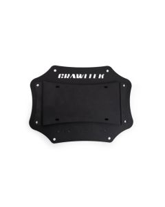 Crawltek Revolution CWLJK38001 Tailgate Plate- License Plate Relocation for 07-18 Jeep Wrangler JK