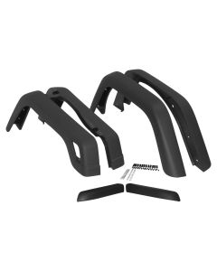 Crown Automotive 55254918K6 Original Replacement Style 6 Piece Fender Flare Set for 97-06 Jeep Wrangler TJ & Unlimited