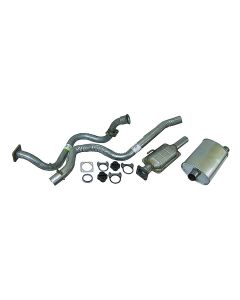 Crown Automotive 52006626K Complete Exhaust Kit for 91-92 Wrangler YJ with 4.0L 6 Cylinder Engine