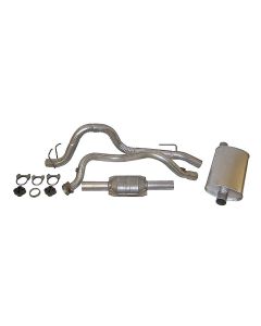 Crown Automotive 52018176K Complete Exhaust Kit for 93-95 Wrangler YJ with 4.0L 6 Cylinder Engine