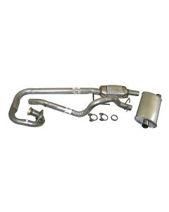Crown Automotive 52018934K Complete Exhaust Kit for 97-99 Jeep Wrangler TJ with 4.0L Engine