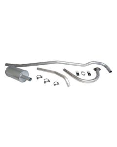 Crown Automotive 641878K Exhaust Kit for 46-65 Jeep CJ with 134c.i. 4 Cylinder Engine