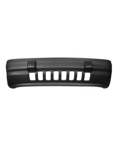 Crown Automotive 4713455 Front Bumper Fascia in Black for 93-98 Jeep Grand Cherokee ZJ Limited with Factory Fog Lights