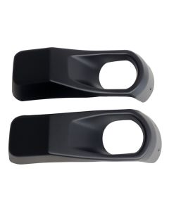 Crown Automotive 68295558K Front Fog Light Bezel Set for 18-24 Jeep Wrangler JL & Gladiator JT with Front Steel Bumper