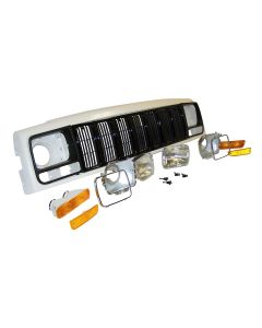 BLACK GRILL KIT FOR 97-01 CHEROKEE XJ
