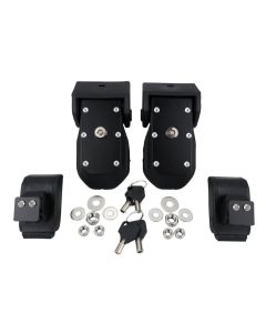 Crown Automotive RT26092 Locking Hood Catch Set for 18-23 Jeep Wrangler JL & Gladiator JT