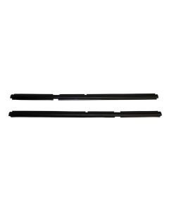Crown Automotive 55135890K Rear Outer Door Glass Weatherstrip Set for 99-04 Jeep Grand Cherokee WJ