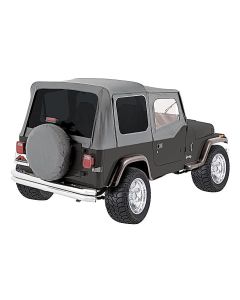 Crown Automotive Complete Soft Top with Tinted Windows for 87-95 Jeep Wrangler YJ