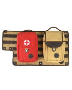 OVO Tailgate Panel with Tan Bags & First Aid YJ/TJ