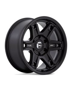 D836 SLAYER MATTE BLACK 18X8.5 5X127 4.79 BS 1mm OS