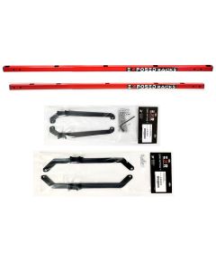 Exposed Racks  Under Soft Top Roof Rack for 18-20 Jeep Wrangler JL 2-Door & Gladiator JT