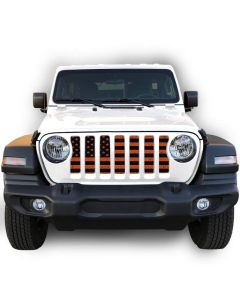 UTS JL DIST BLK/ORANGE GRILLE INSERT WITH TRAIL CAMERA