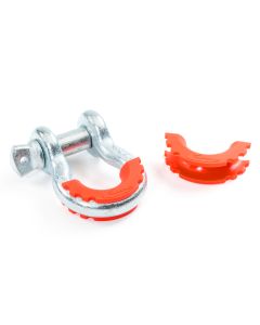 DAYSTAR 3/4IN D-RING ISOLATOR-FL ORANGE