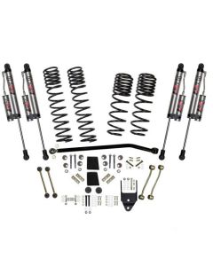 Skyjacker  3.5" Suspension Lift System with Dual Rate Long Travel Coil Springs and ADX 2.0 Remote Reservoir Shocks for 21-23 Jeep Wrangler JL 2-Door