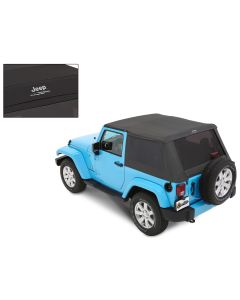 Bestop  Jeep Logo Trektop Soft Top for 07-18 Jeep Wrangler JK 2-Door