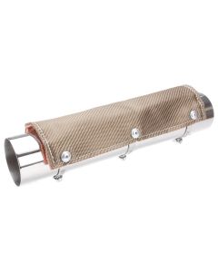 Design Engineering  Titanium Pipe Shield 