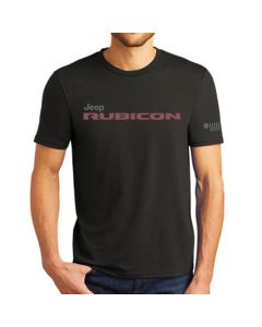 Jeep Merchandise  Men's Jeep Rubicon T-Shirt in Heather Black Triblend  