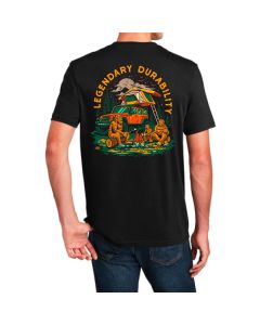 Mens Jeep Sasquatch T-Shirt - Black Medium