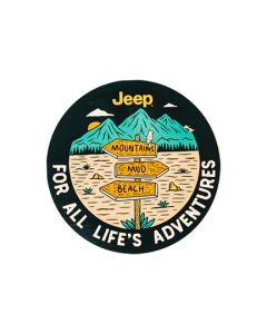Sticker - Jeep® For All Lifes Adventures