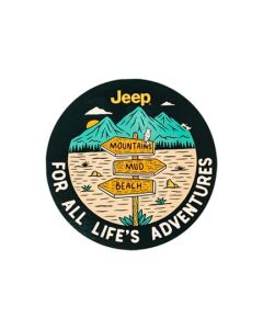 Sticker - Jeep® For All Lifes Adventures
