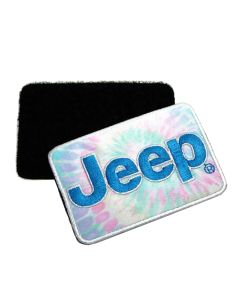 Patch - Jeep Tie-Dye Velcro Backing
