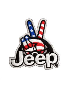 Patch - Jeep Wave USA Heat Seal Backing