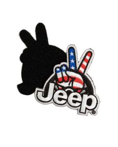 Patch - Jeep Wave USA Velcro Backing