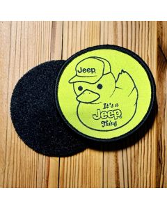 Patch - Jeep Duck - It's A Jeep Thing Two Piece Velcro Backing
