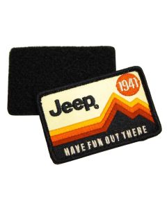 Patch - Jeep Have Fun Out There Two Piece Velcro Backing