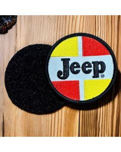 Patch - Jeep 1963-1970 Logo Two Piece Velcro Backing