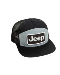 Jeep Merchandise  Jeep 7 Panel Flatbill Snapback Patch Hat 