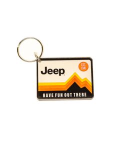 Jeep Merchandise  Jeep Logo Acrylic Keychain 