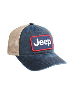 Jeep Merchandise  Jeep Chino Twill Patch Hat 