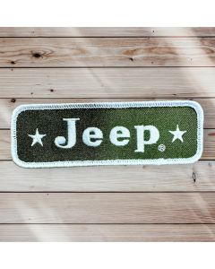 Patch - Jeep Stars logo Heat Seal Backing