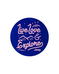 Sticker - Jeep® Live Love Explore
