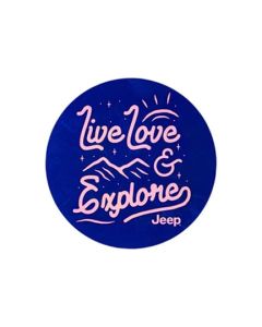 Sticker - Jeep® Live Love Explore