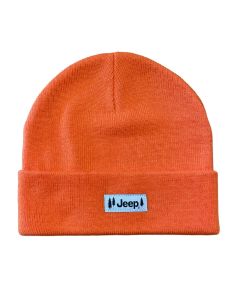 Jeep Merchandise  Jeep Pines Patch Flip Knit Beanie Hat 