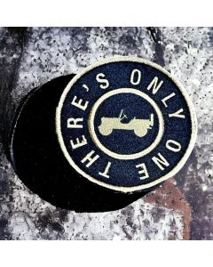 Patch - Jeep Willy's There's Only One Two Piece Velcro Backing