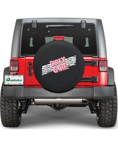 HBS TIRE COVER DTY GRL TRED 34X8 BLK