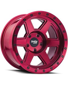 DIRTY LIFE COMPOUND 9315 CRIMSON CANDY RED 17X9 6-139.7 -38MM 106MM